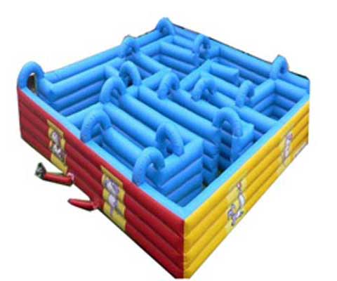 Novel design inflatable maze