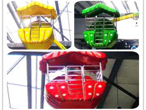 Colorful Ferris Wheel Cabin For Amusement