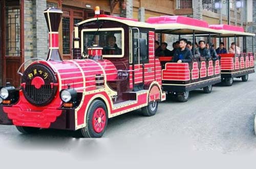 Fiberglass Electric Trackless Train for Sale