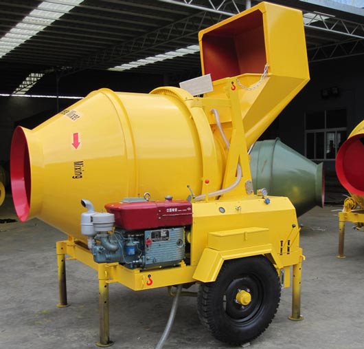 diesel concrete mixer