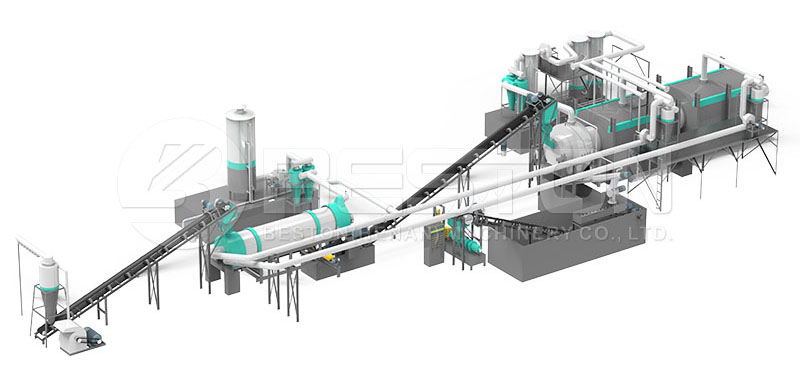 Sewage Sludge Carbonization Plant