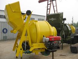 diesel concrete mixer