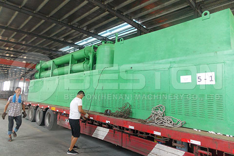 Continuous Tyre Pyrolysis Plant to Romania