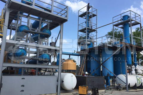 waste oil distillation equipment