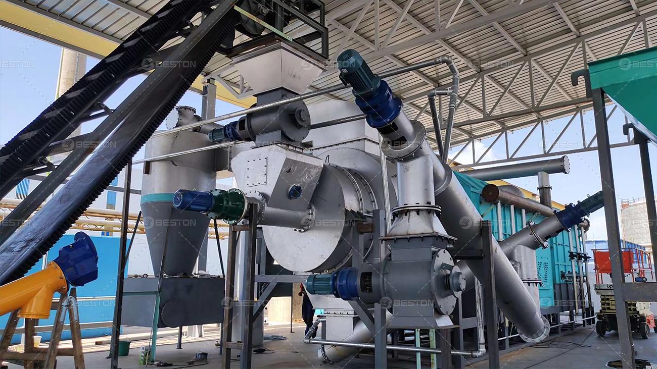 BST-50 Charcoal Making Machine in Croatia